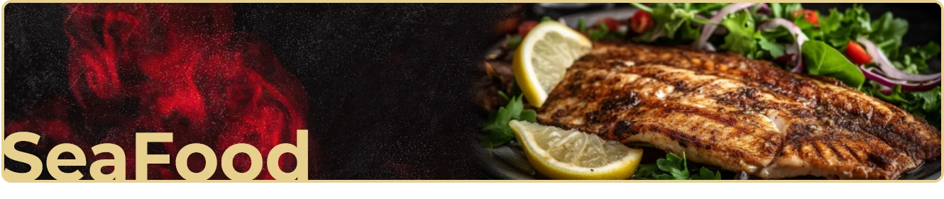 Sultan Flamez: Seafood BBQ Perfection - Dive into Ocean Flavors.